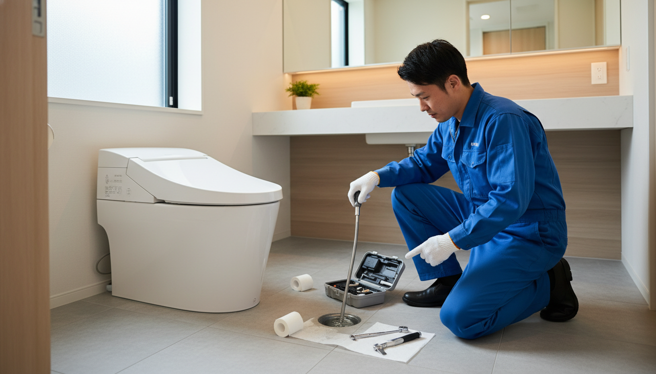 新潟市西蒲区でトイレつまり修理を依頼する際の料金相場に関する画像