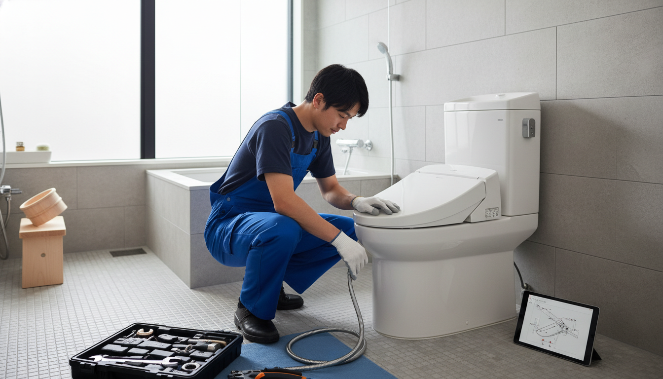 新潟市西区のトイレつまり修理業者の料金相場に関する画像