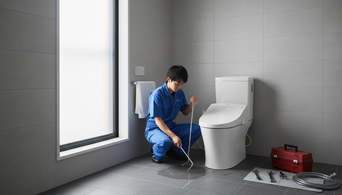 新潟市北区で信頼できるトイレつまり修理業者の選び方に関する画像