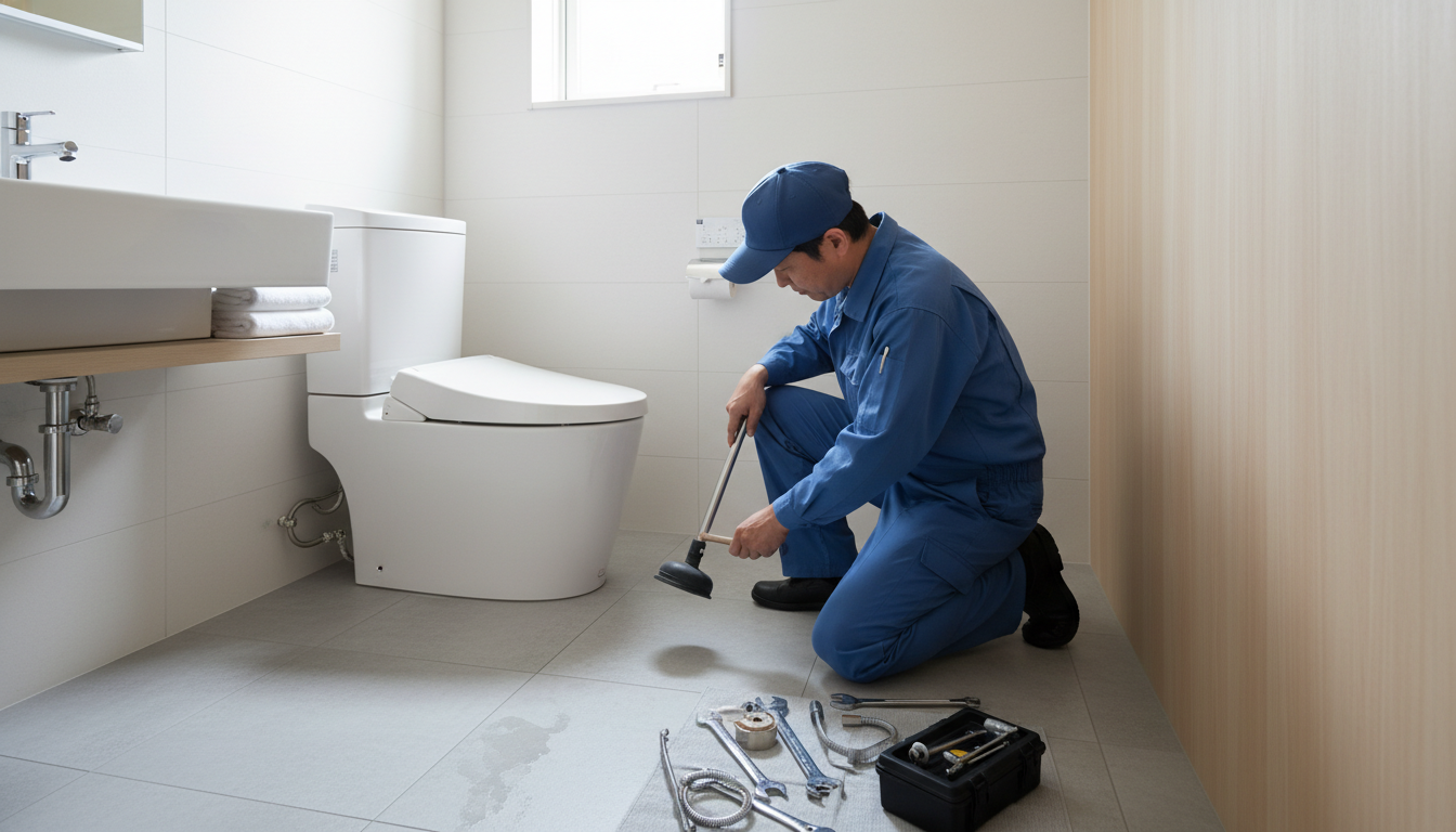 トイレつまり修理の料金相場と内訳【弥彦村版】に関する画像