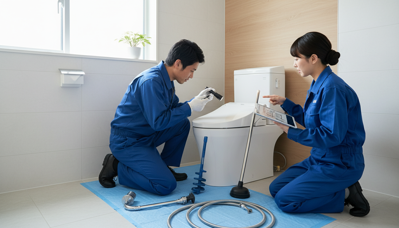 胎内市で対応可能なおすすめトイレつまり修理業者一覧に関する画像