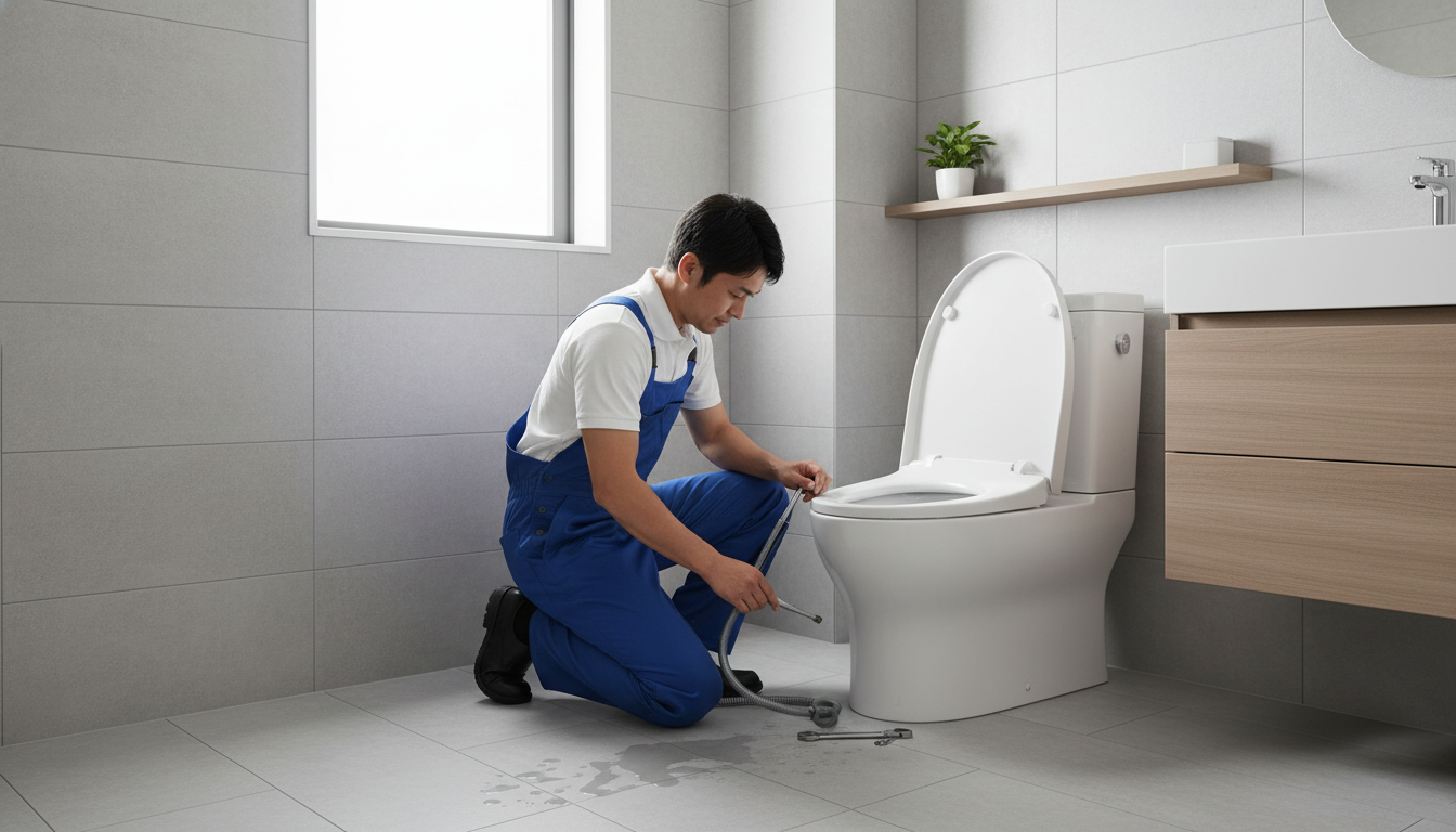 妙高市のトイレつまり修理料金の相場に関する画像