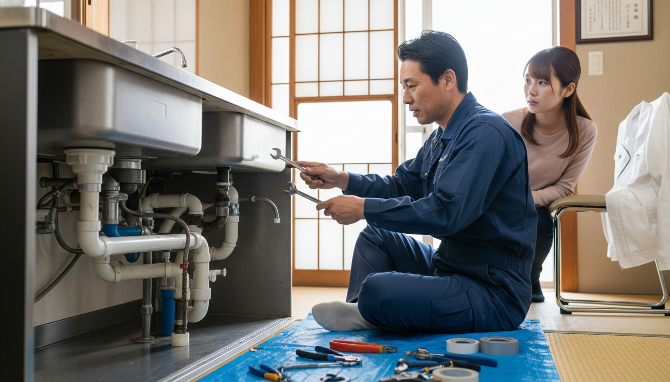 1. 水道局指定工事店であるかに関する画像