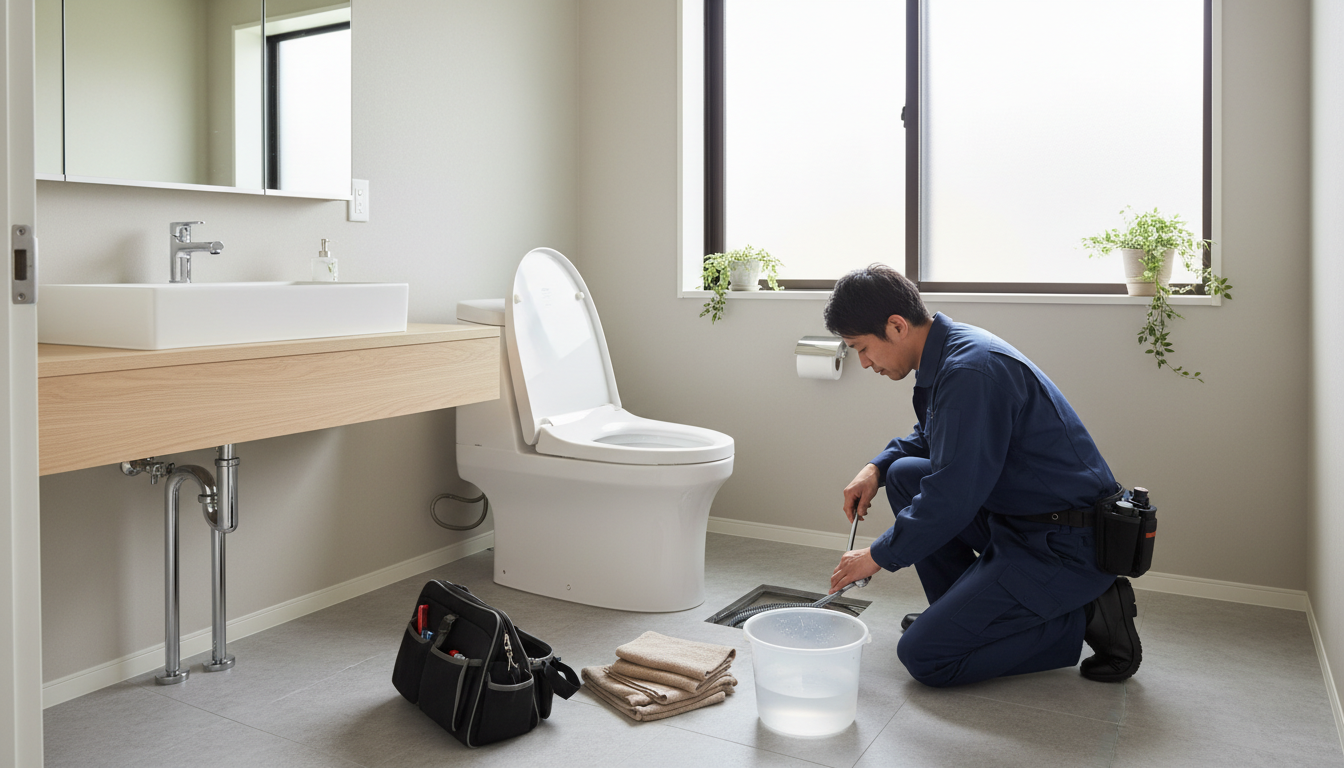 横浜市戸塚区でトイレつまり修理業者を選ぶ際の重要ポイントに関する画像