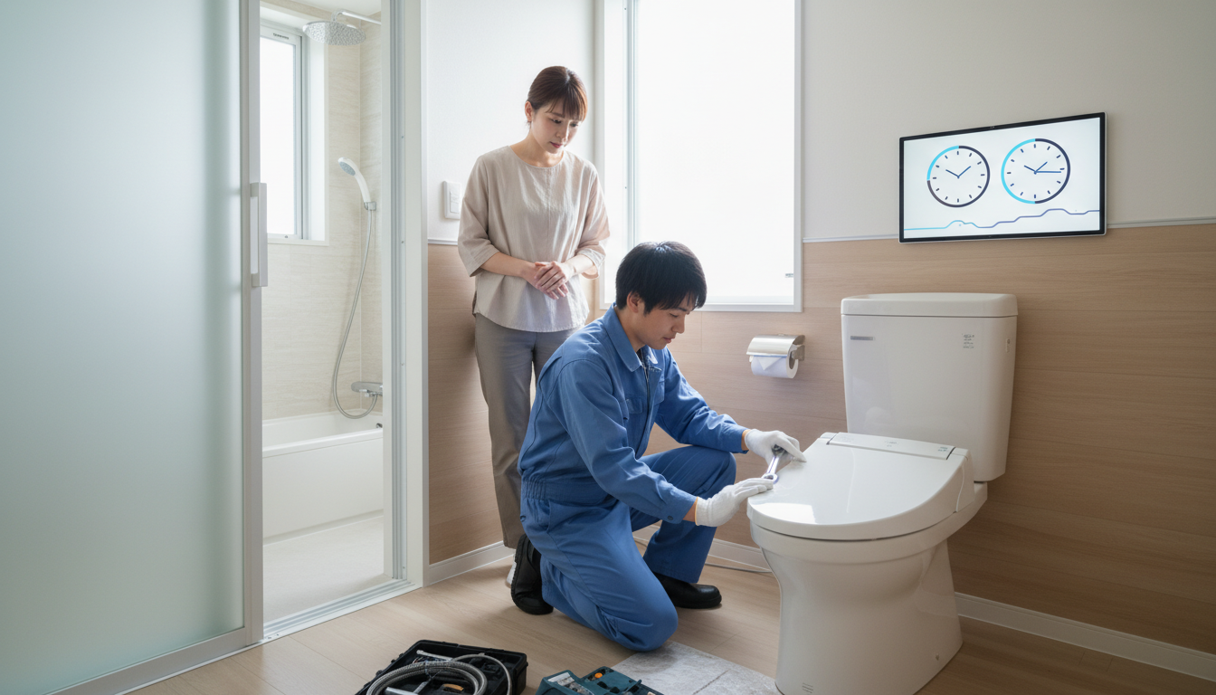 1. 対応スピードと受付時間に関する画像