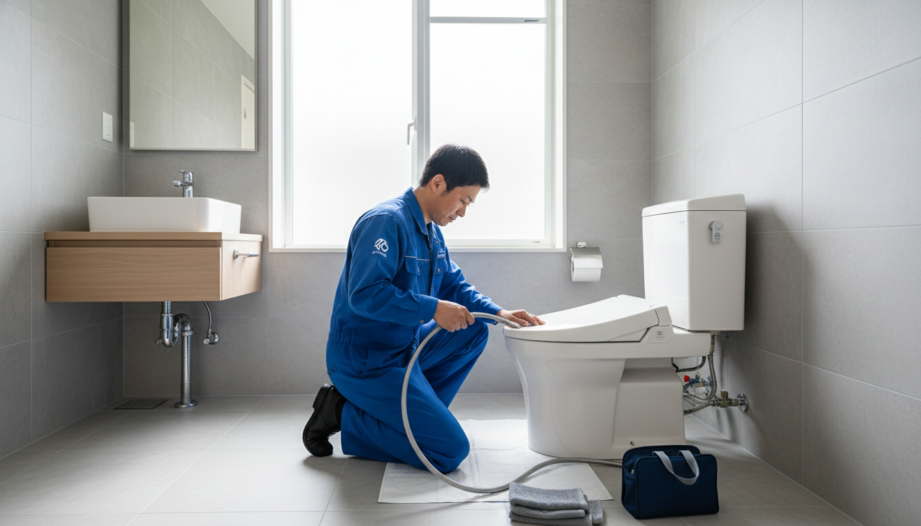 横浜市緑区のトイレつまり修理、料金相場はいくら?に関する画像