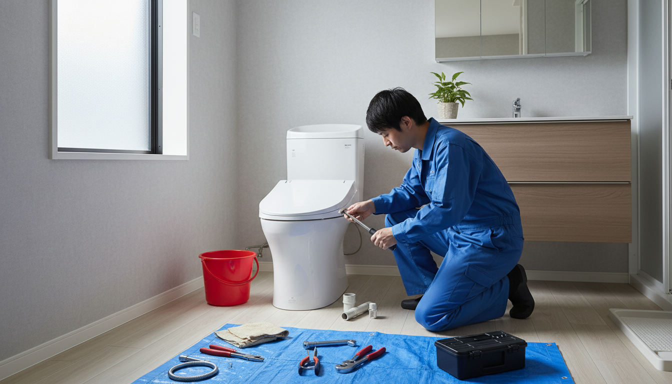 小田原市のトイレつまり修理料金の相場は?に関する画像