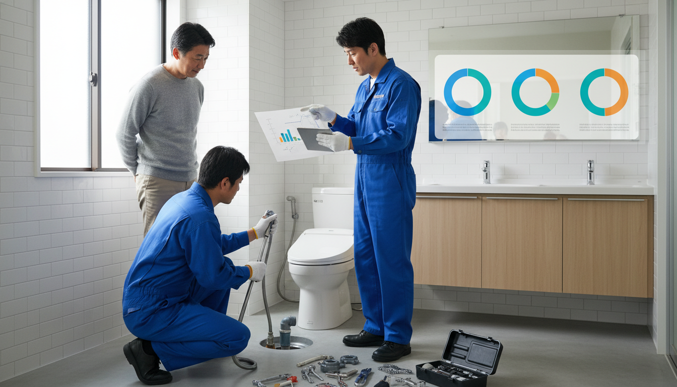 トラブル別の料金目安と平均的な相場に関する画像