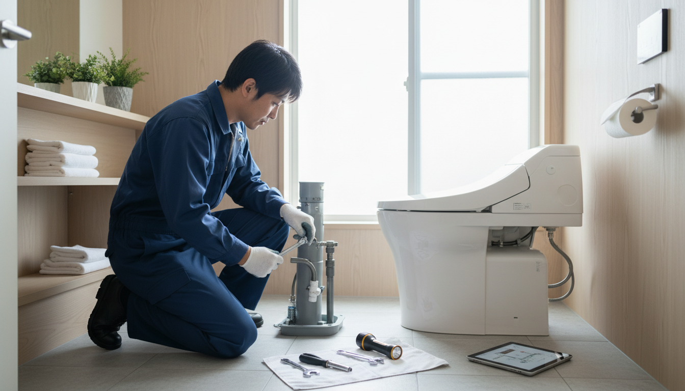 川崎市多摩区で信頼できるトイレつまり修理業者の選び方に関する画像