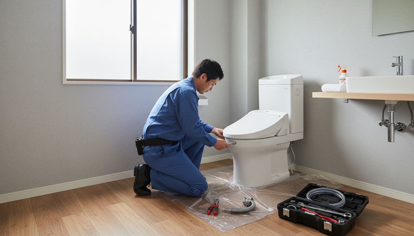 南足柄市のトイレつまり修理の料金相場に関する画像