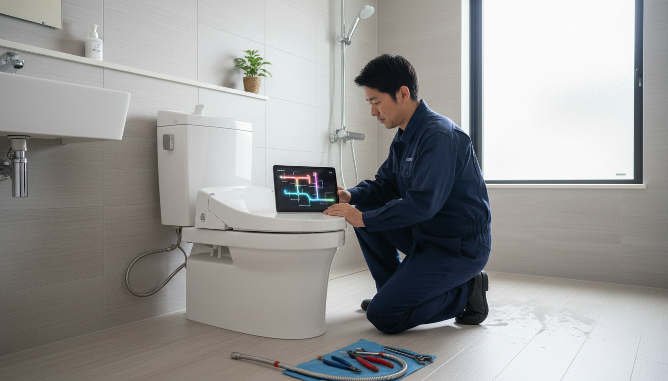 下北郡 佐井村のトイレつまり修理料金の相場に関する画像