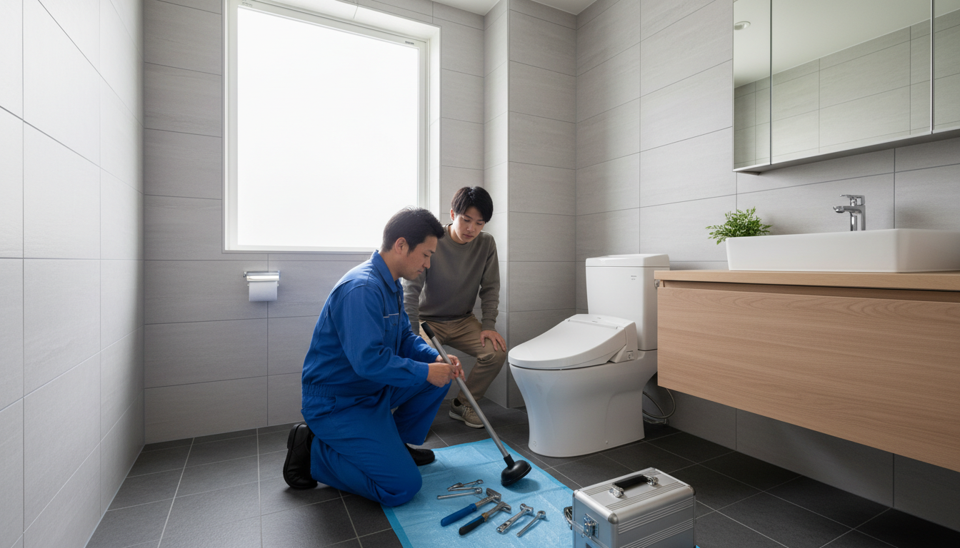 田子町でトイレつまり修理を依頼する際の料金相場に関する画像