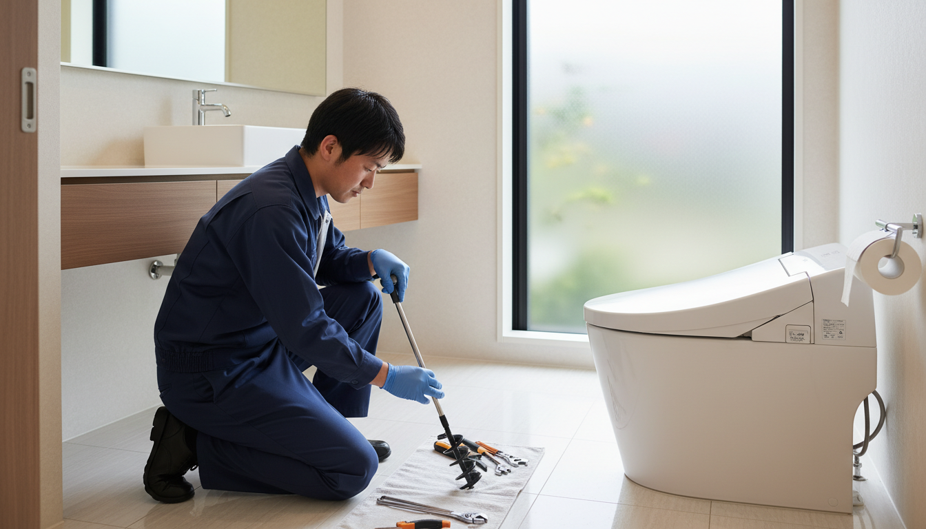 南部町でトイレつまり修理業者を選ぶ3つの重要ポイントに関する画像