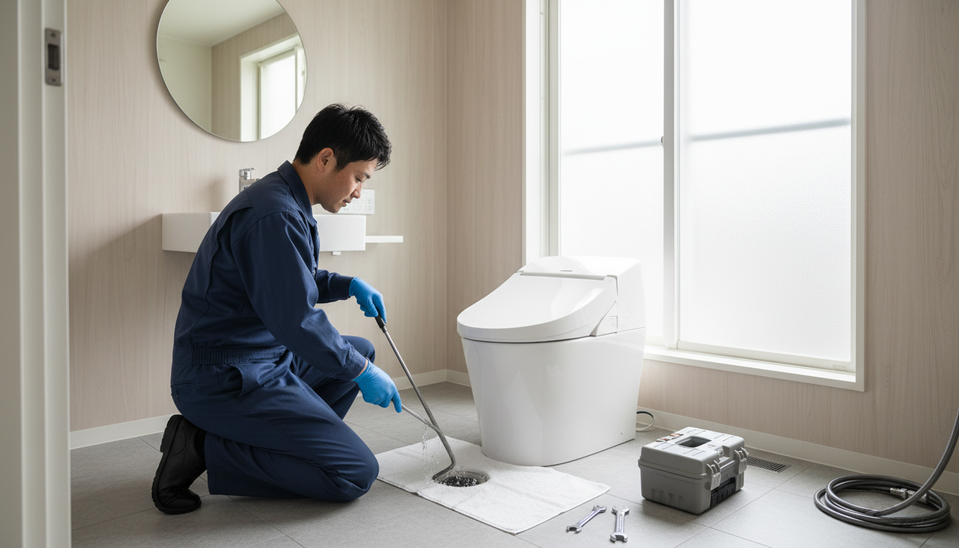 七戸町で信頼できるトイレつまり修理業者の選び方に関する画像