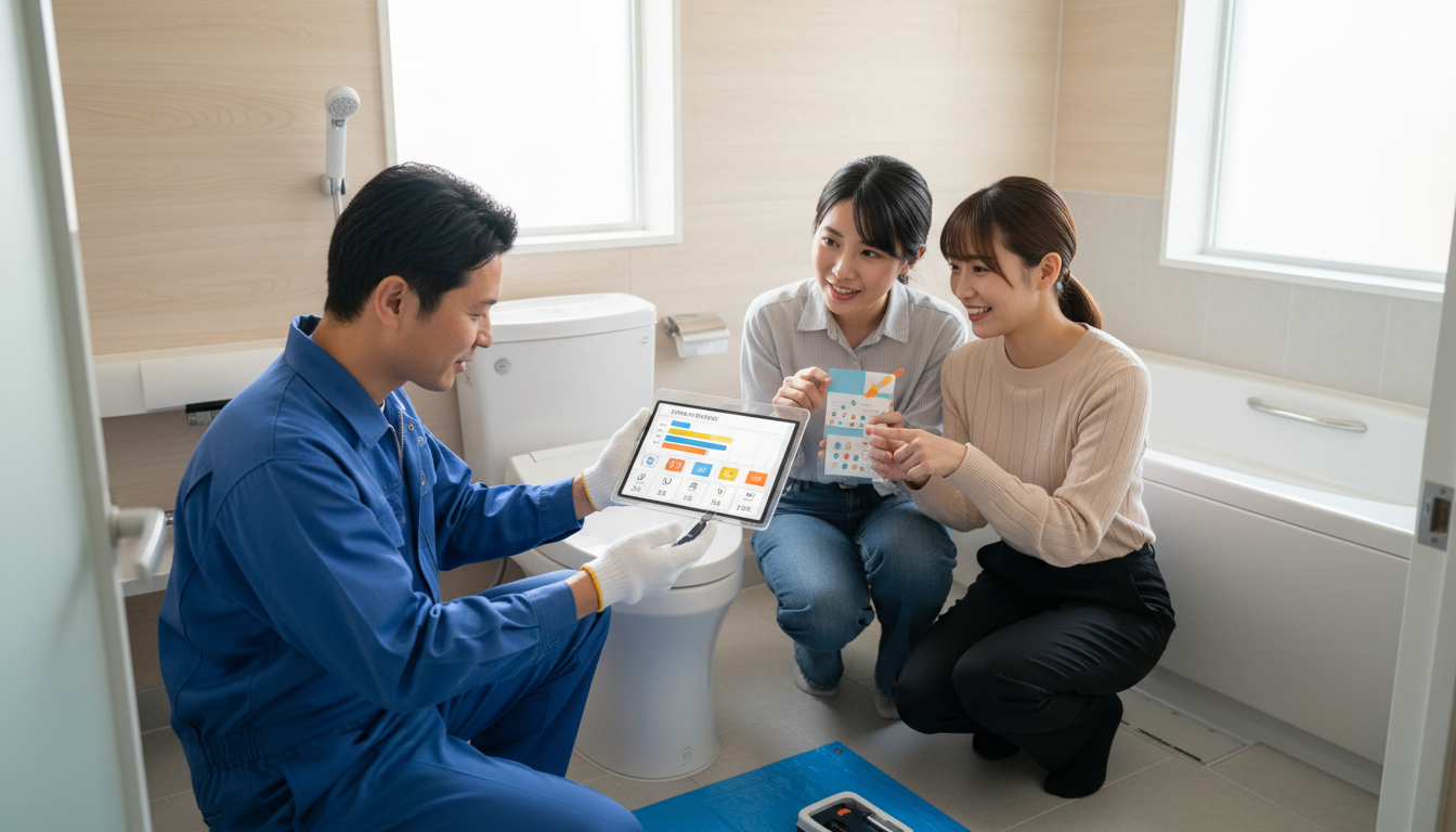 ポイント1：料金体系の明確さに関する画像