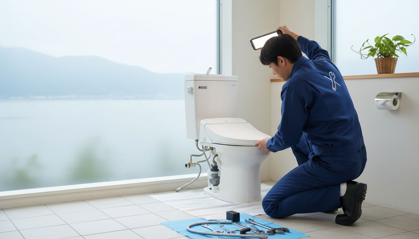 湖西市でトイレつまり修理を業者に依頼する際の料金相場に関する画像