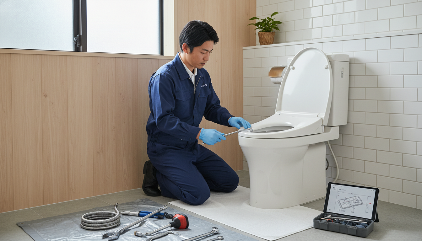 森町のトイレつまり修理にかかる料金相場に関する画像