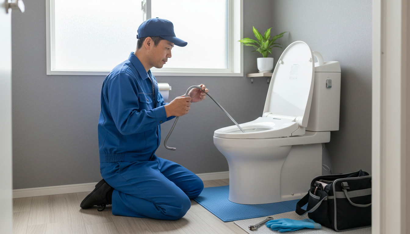 榛原郡川根本町でトイレつまり修理を依頼する際の料金相場に関する画像