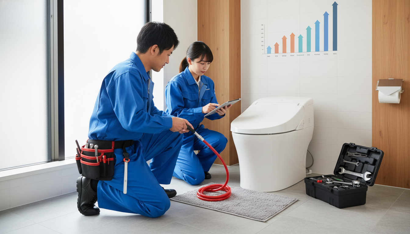 トラブル別の料金目安と平均的な相場に関する画像