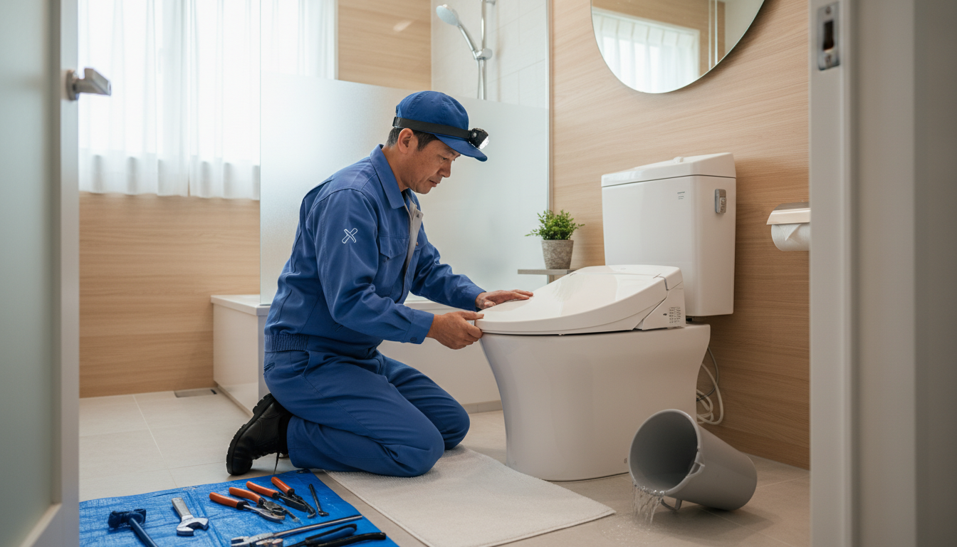 野々市市のトイレつまり修理の料金相場はいくら?に関する画像