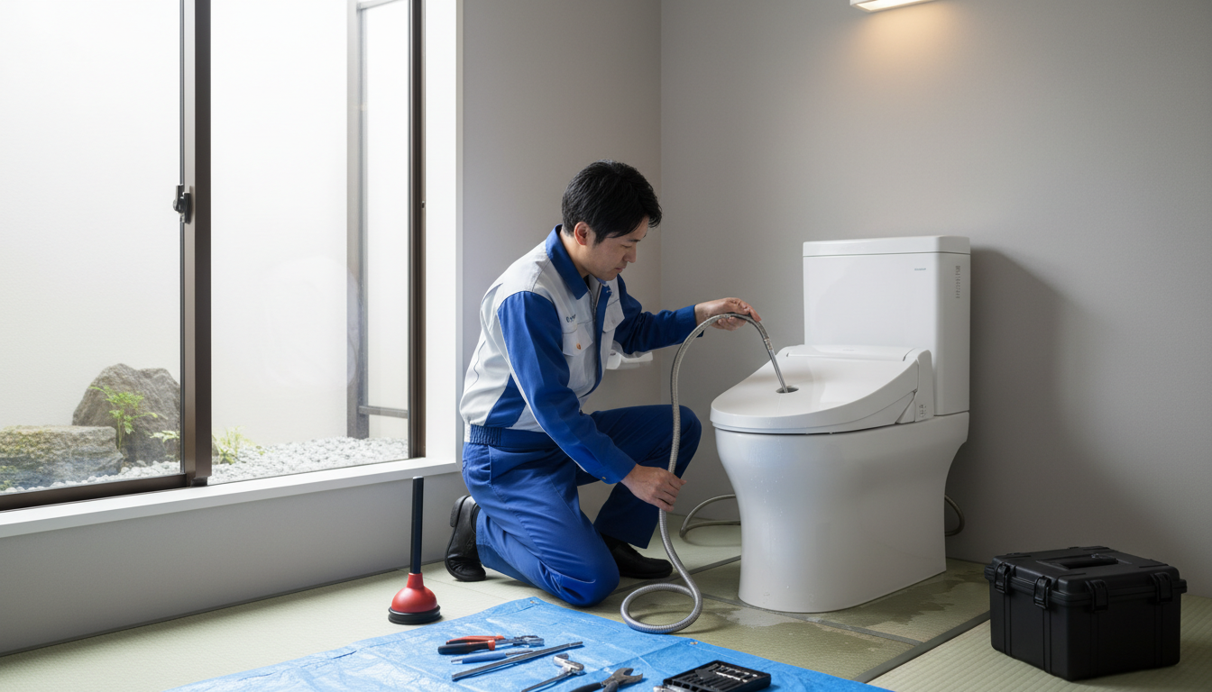 旭市のトイレつまり修理、料金相場はいくら？に関する画像