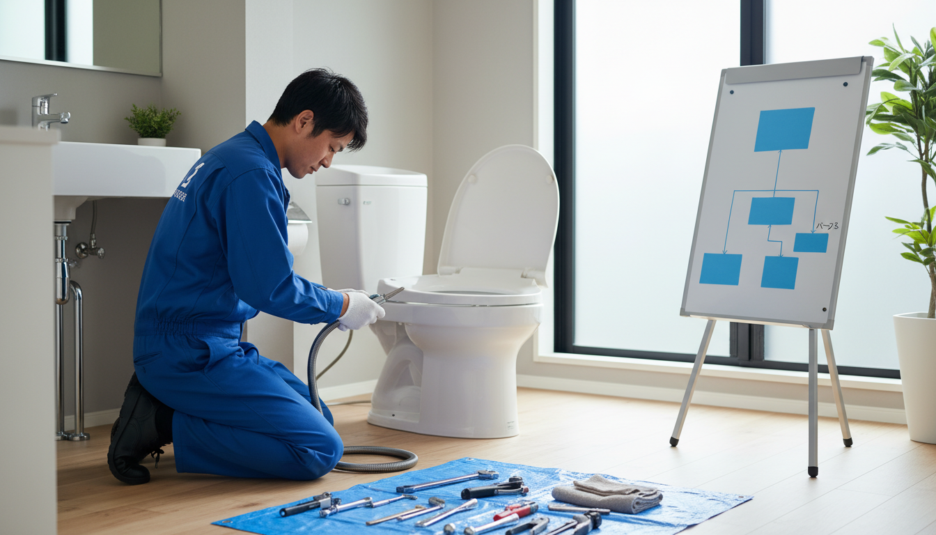 印西市のトイレつまり修理にかかる料金相場と内訳に関する画像