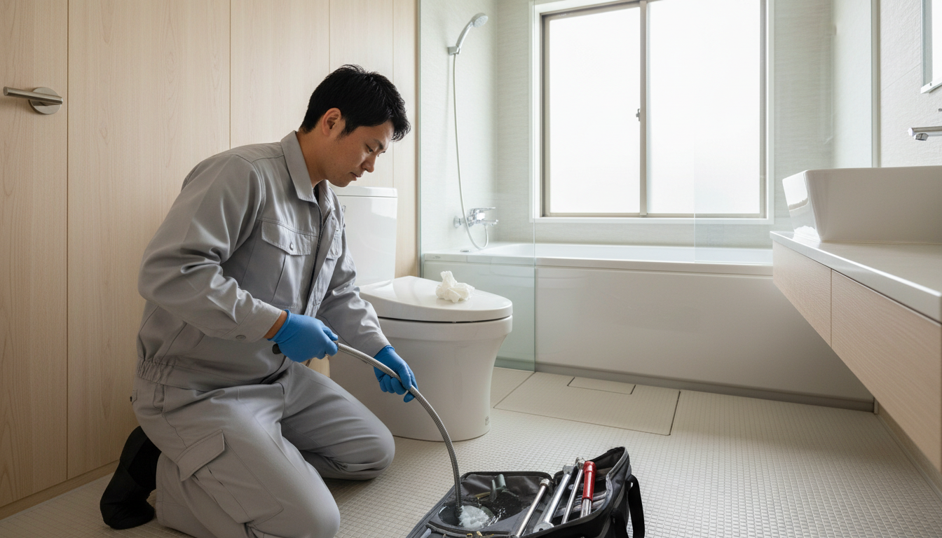 四街道市のトイレつまり修理、料金相場はいくら?に関する画像