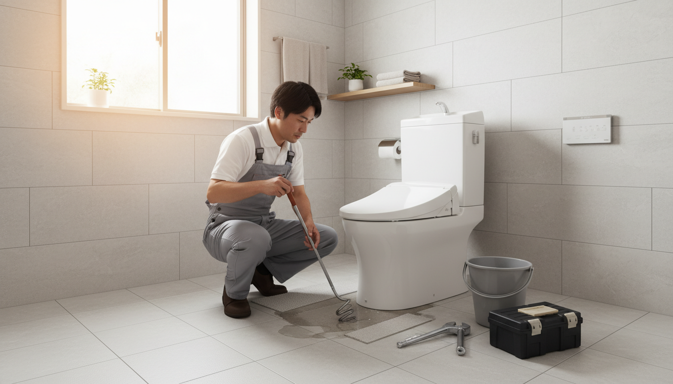 船橋市のトイレつまり修理、気になる料金相場は?に関する画像