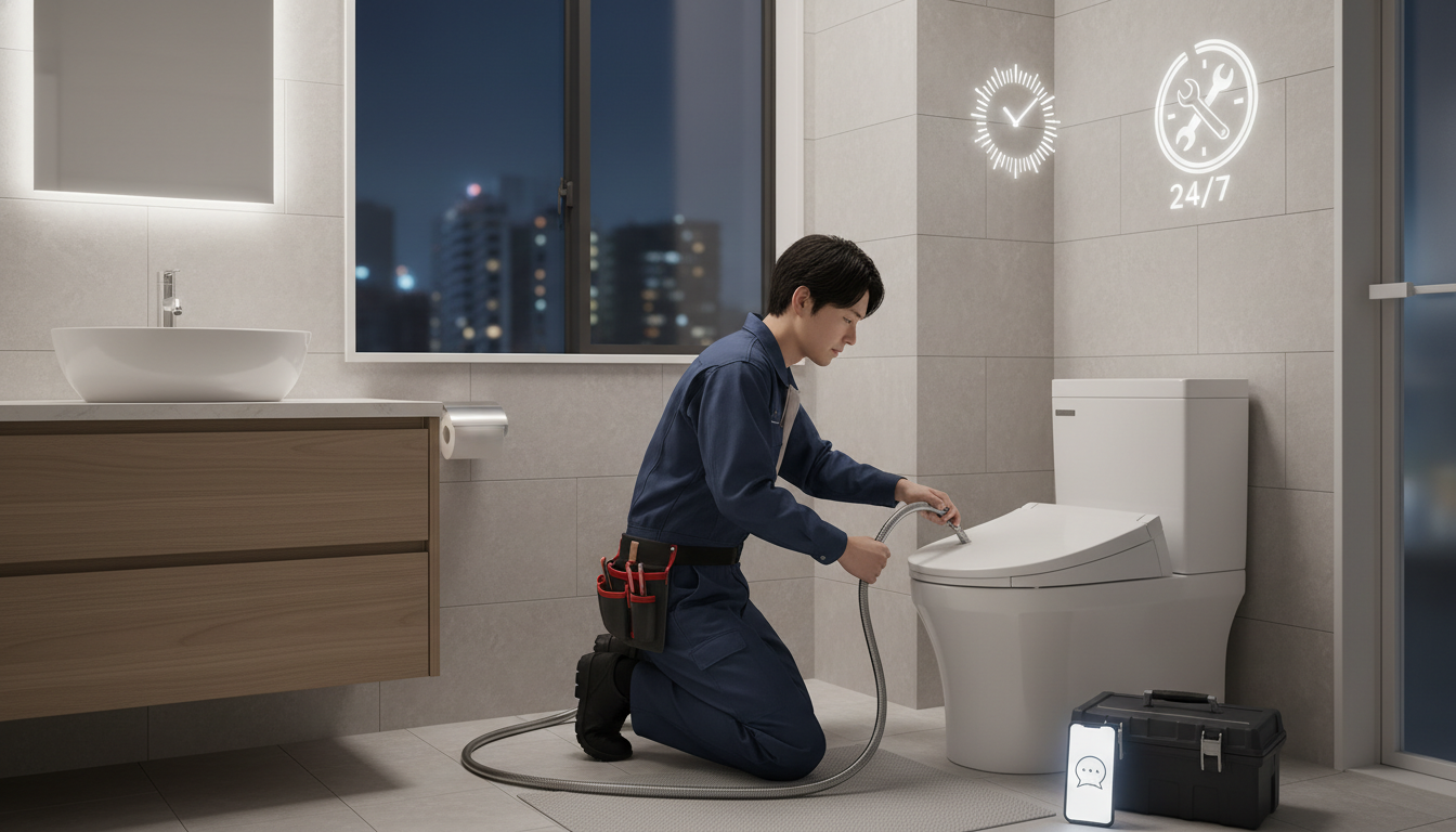 対応の速さ！24時間365日受付・即日対応は必須に関する画像