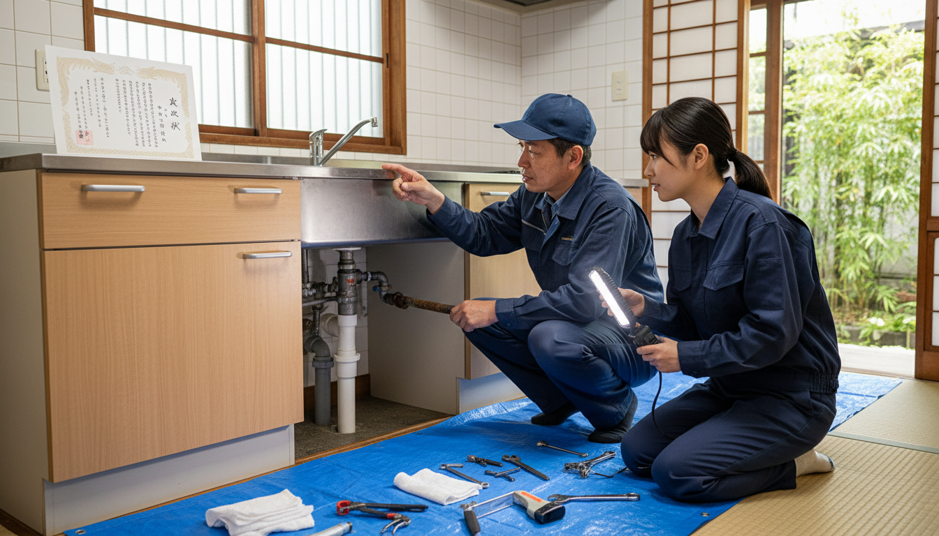 1. 「水道局指定工事店」であるかを確認するに関する画像