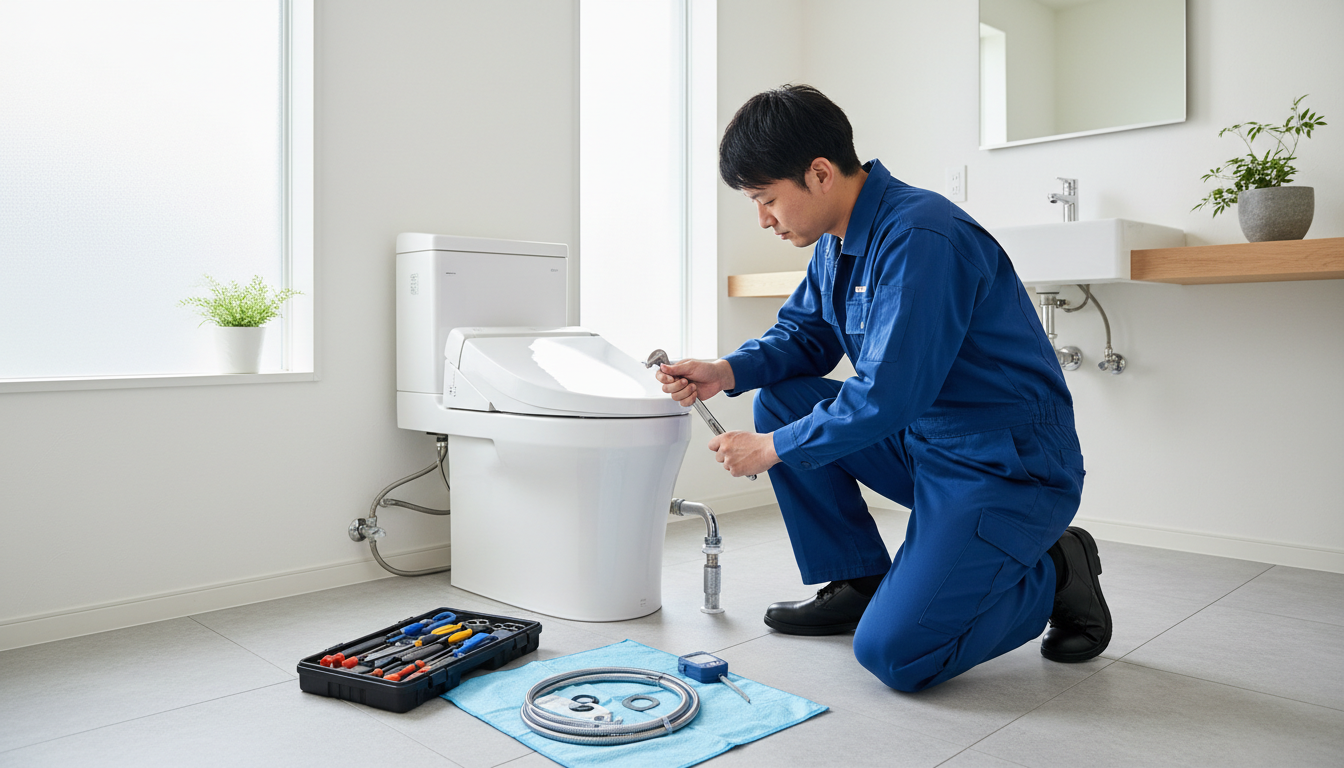 堺市西区のトイレつまり修理業者の料金相場に関する画像