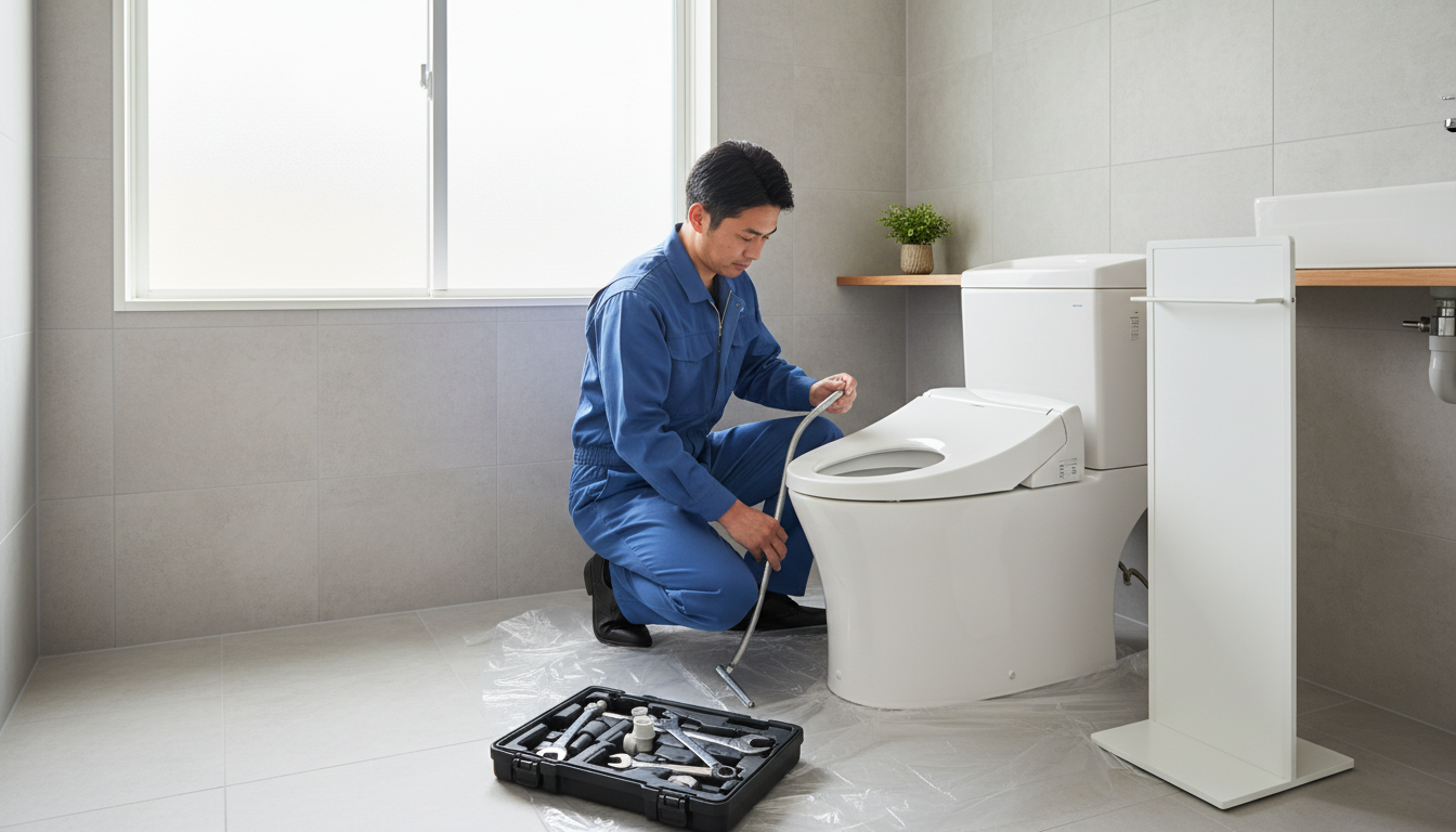 摂津市で信頼できるトイレつまり修理業者を選ぶ5つのポイントに関する画像