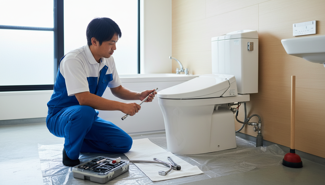 泉佐野市のトイレつまり修理の料金相場は?費用内訳も解説に関する画像