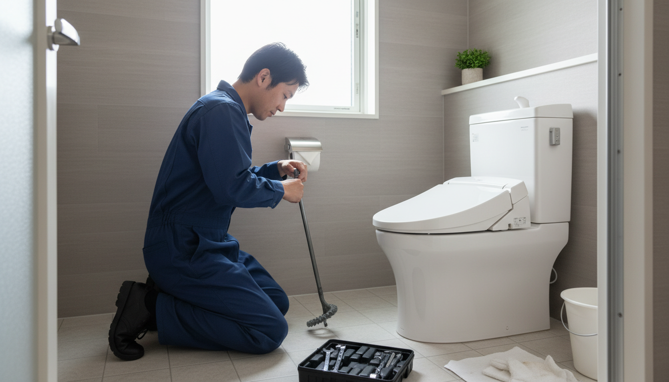 西淀川区のトイレつまり修理にかかる料金相場と内訳に関する画像