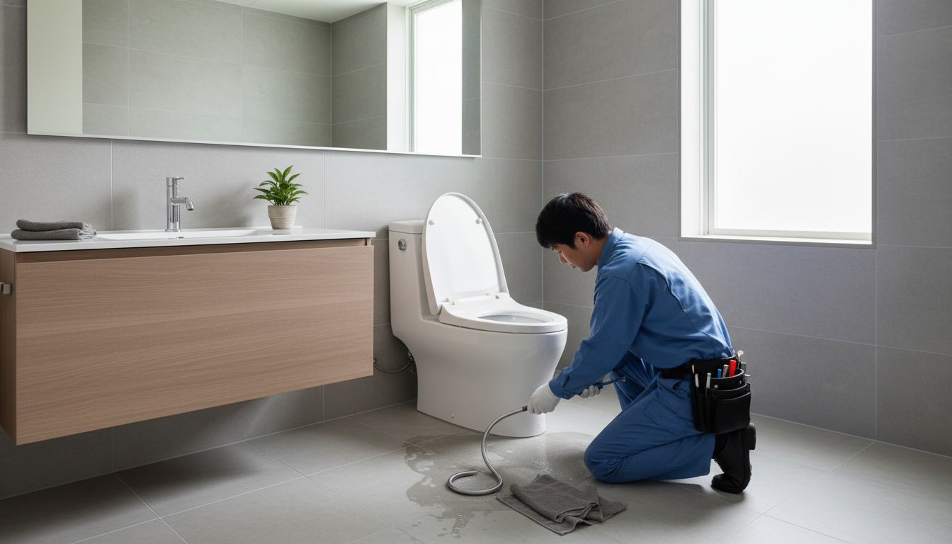 淀川区のトイレつまり修理、料金相場はいくら？に関する画像