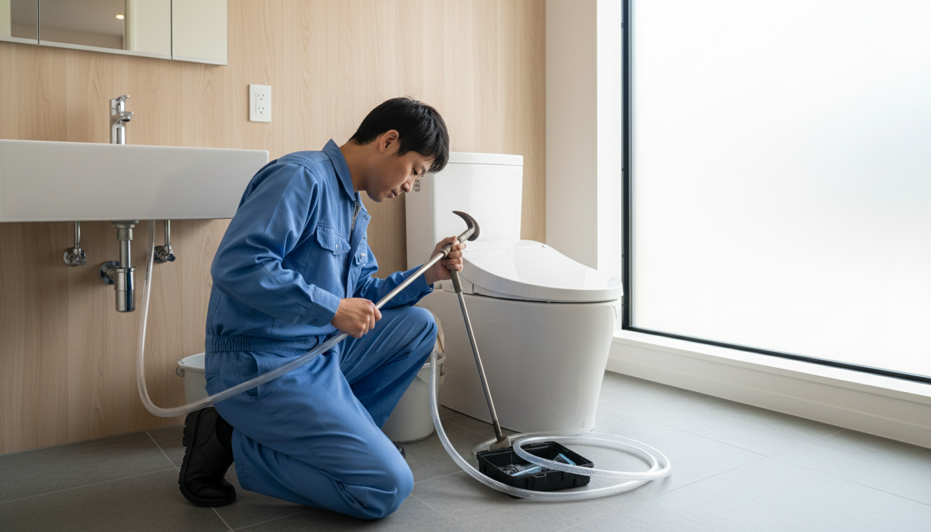 八尾市のトイレつまり修理にかかる料金相場は？に関する画像