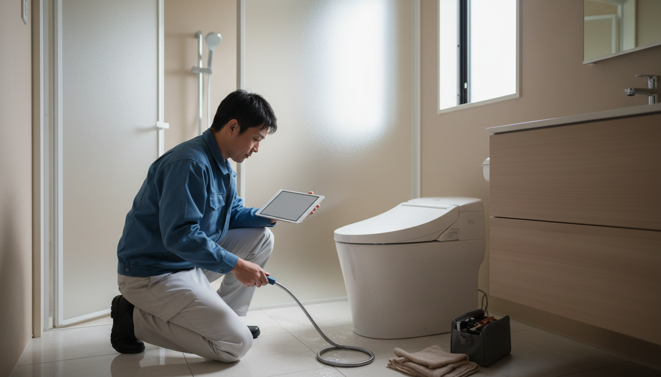 竹田市のトイレつまり修理の料金相場と料金体系に関する画像