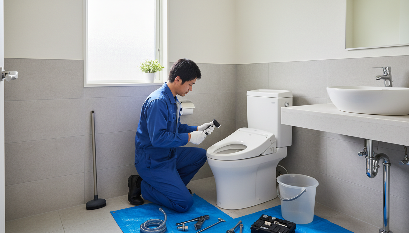 豊後大野市のトイレつまり修理、料金相場はいくら？に関する画像