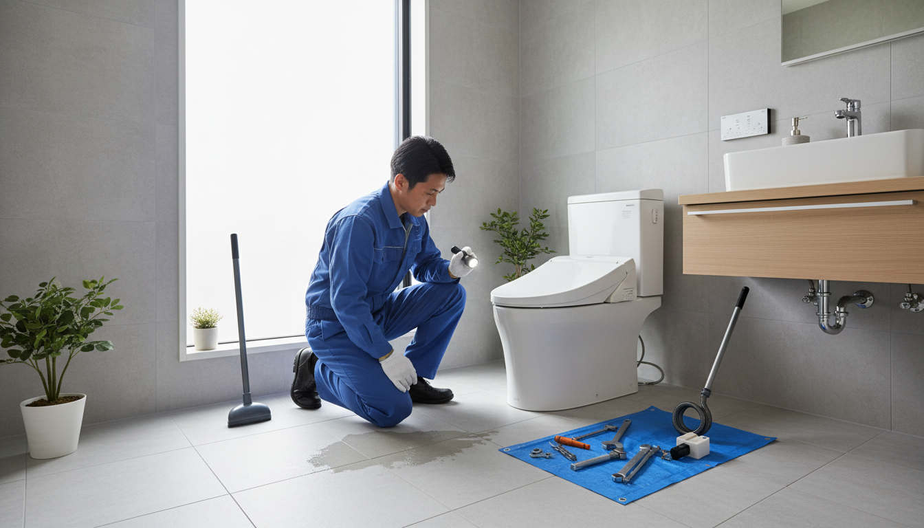 大村市のトイレつまり修理料金の相場は？に関する画像