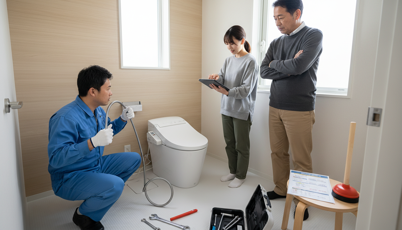 南島原市でトイレつまり修理業者を選ぶ際の重要ポイントに関する画像