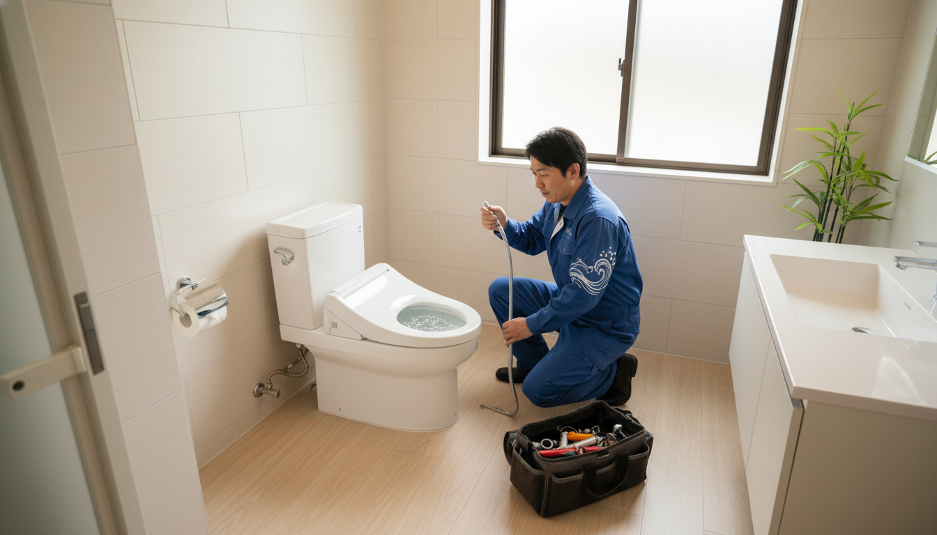 小値賀町でトイレつまり修理を依頼する際の料金相場に関する画像