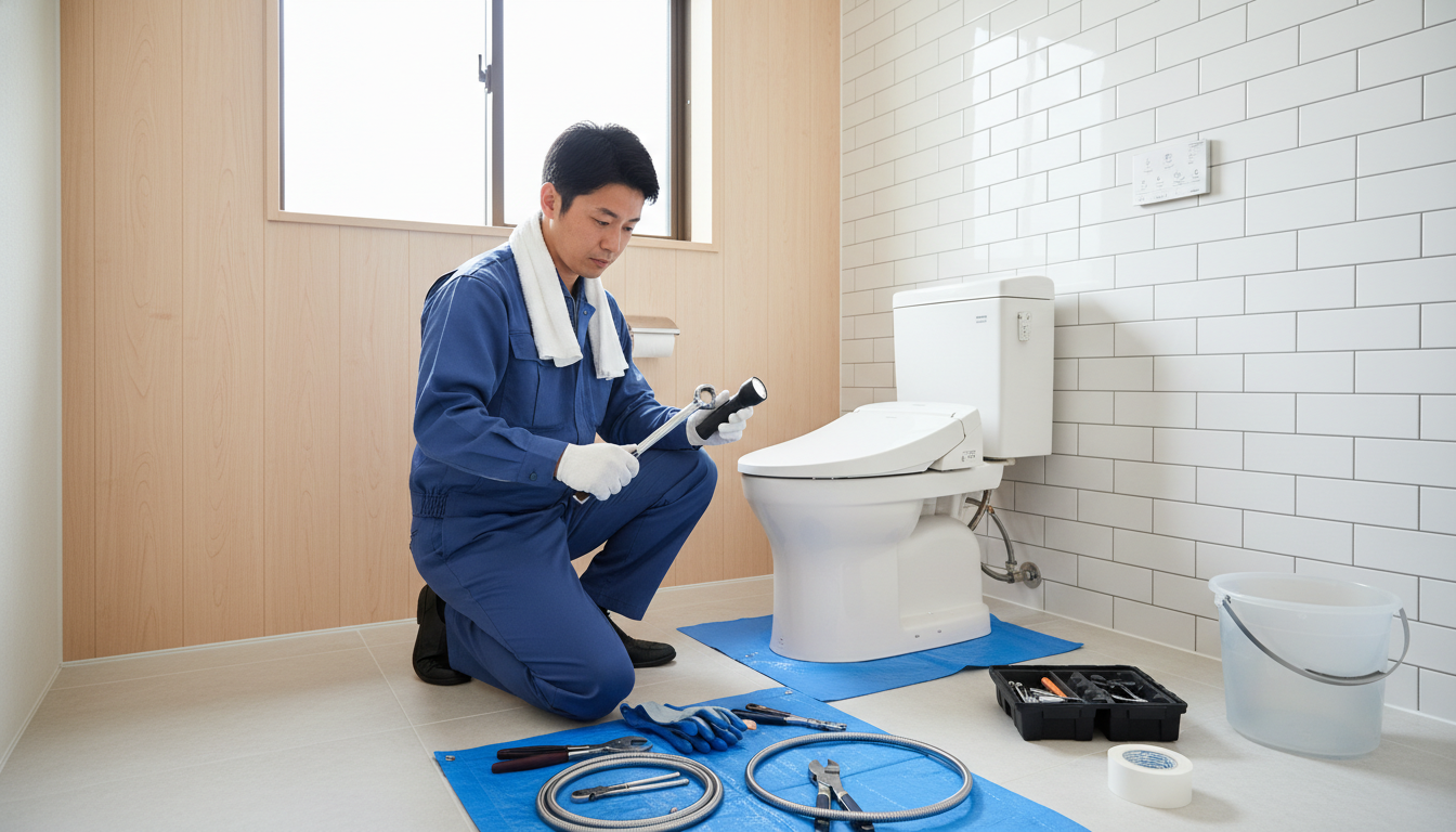 山ノ内町のトイレつまり修理料金の相場に関する画像