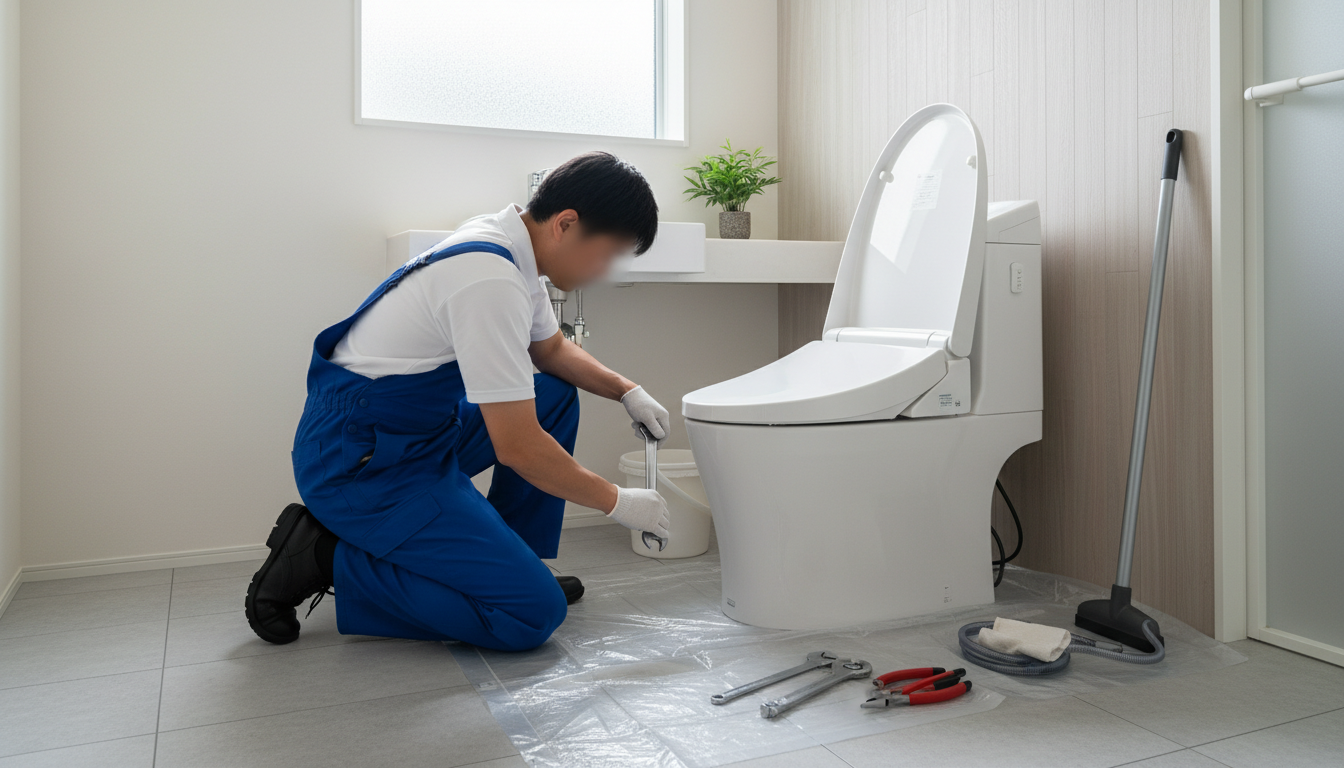 小布施町のトイレつまり修理料金の相場に関する画像