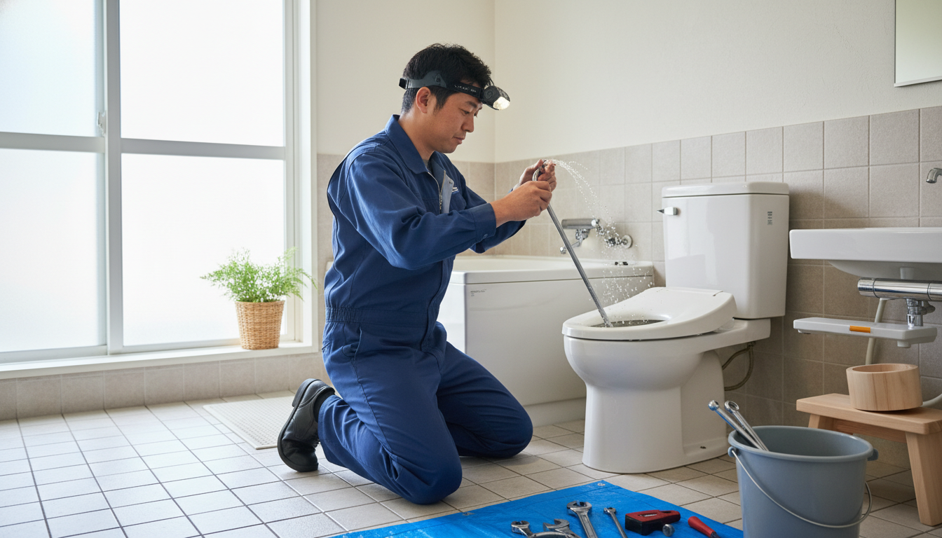 上水内郡小川村のトイレつまり修理料金の相場は？内訳と費用を抑えるコツに関する画像