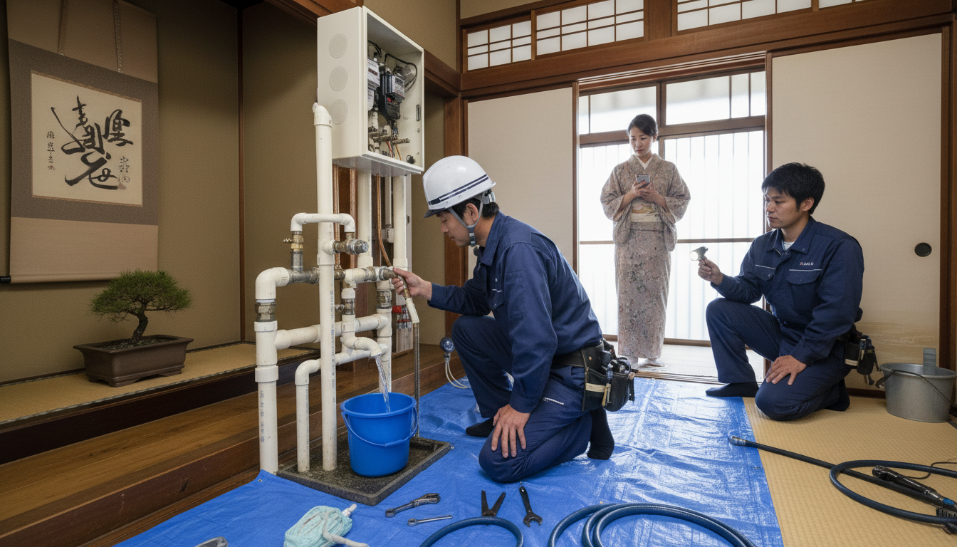 1. 水道局指定工事店であるかに関する画像