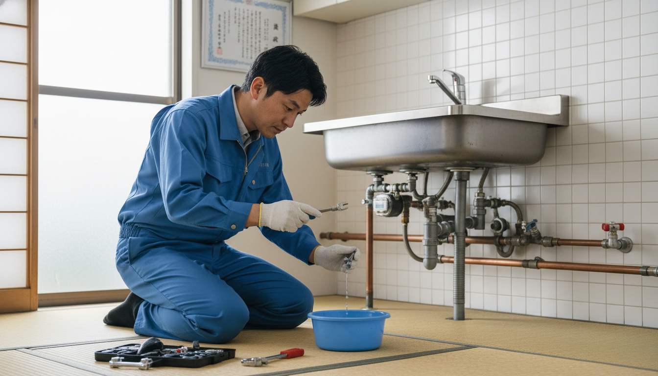 1. 水道局指定工事店であるかに関する画像