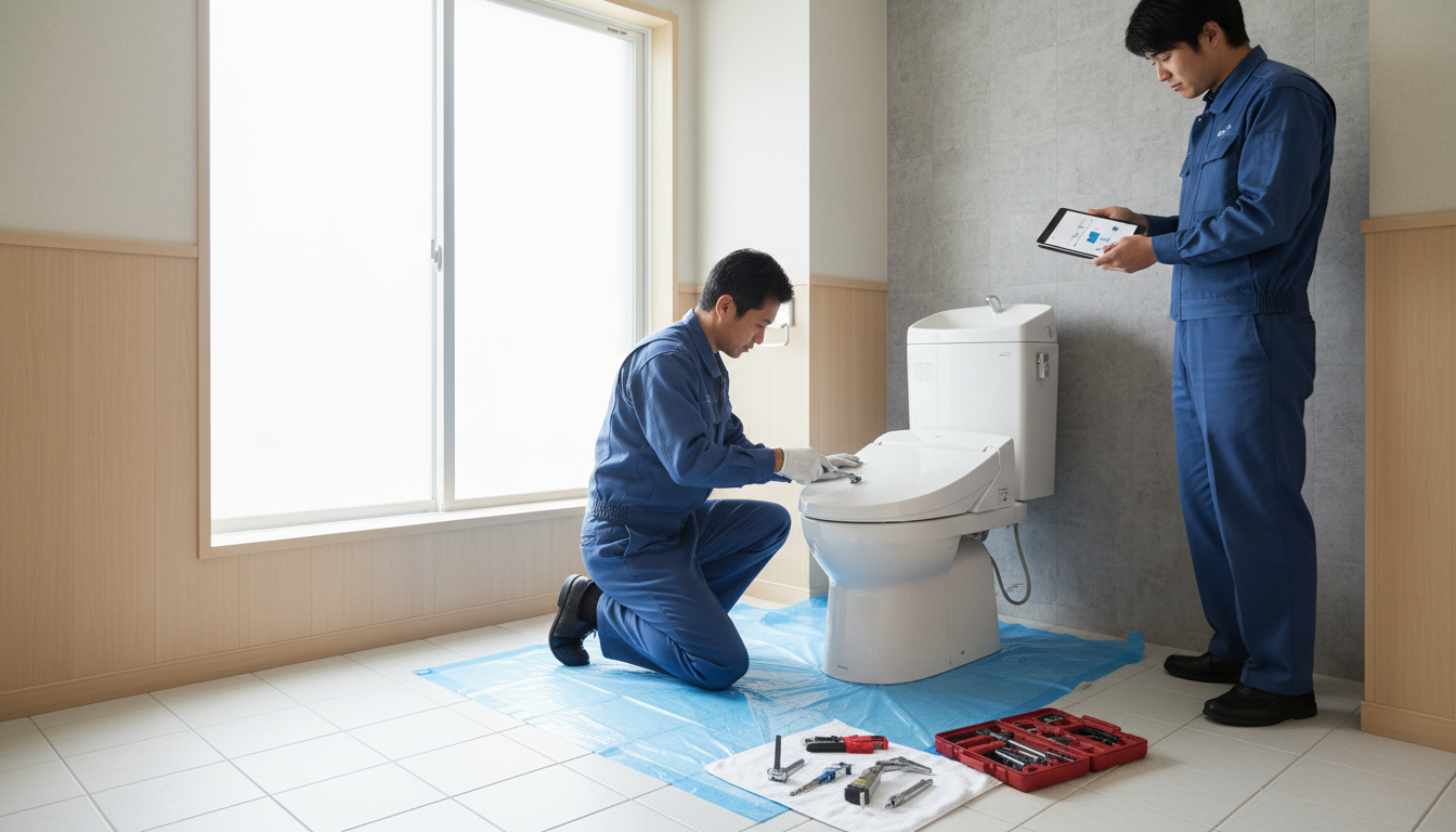 木曽郡木曽町のトイレつまり修理料金の相場に関する画像