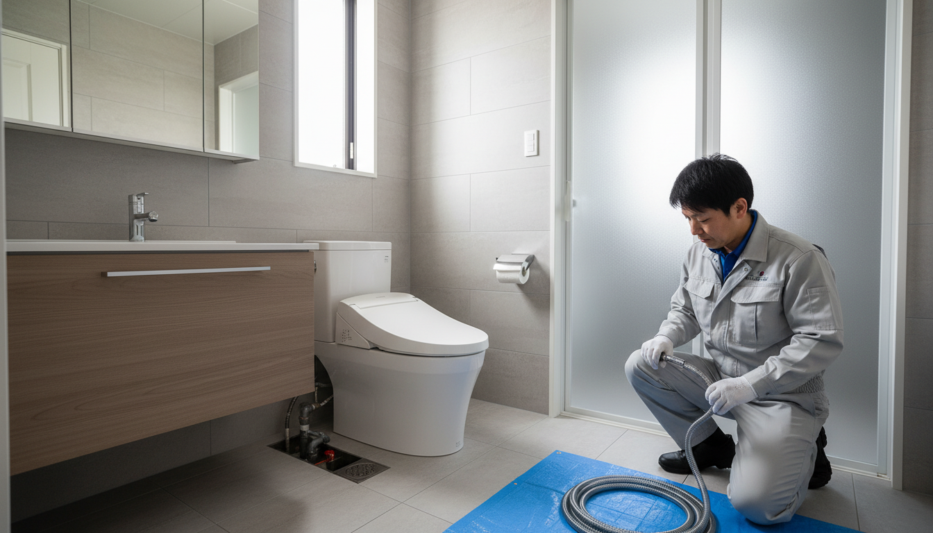 倉吉市でトイレつまり修理を依頼する際の料金相場に関する画像