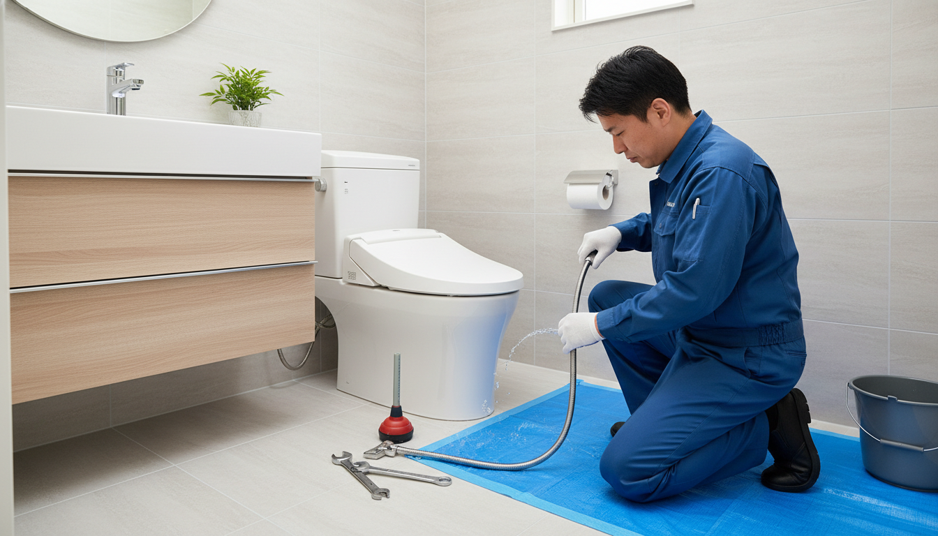 若桜町のトイレつまり修理、料金相場はいくら?に関する画像