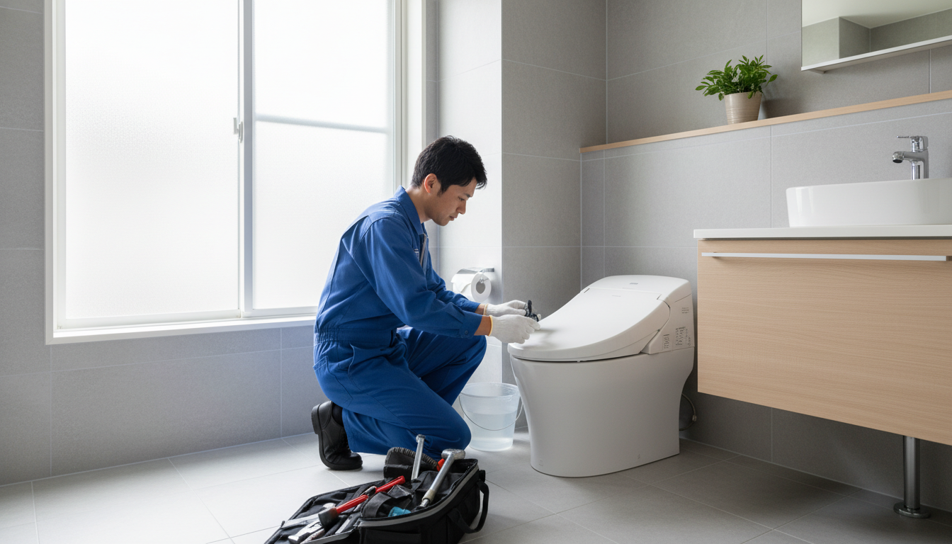 米子市で評価の高いトイレつまり修理業者一覧に関する画像